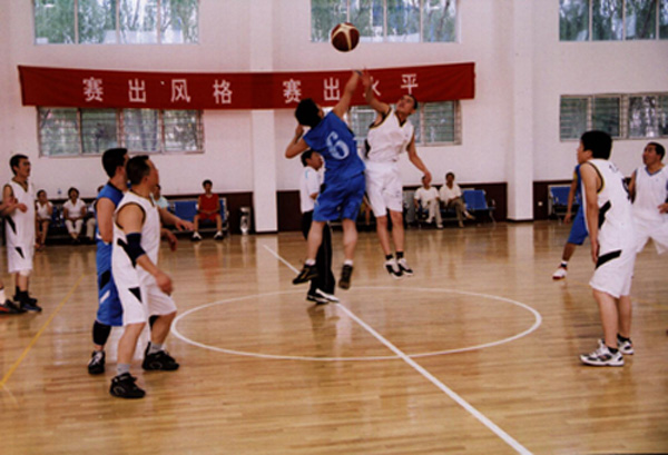 琪邦內(nèi)部籃球賽，關注職工身心健康